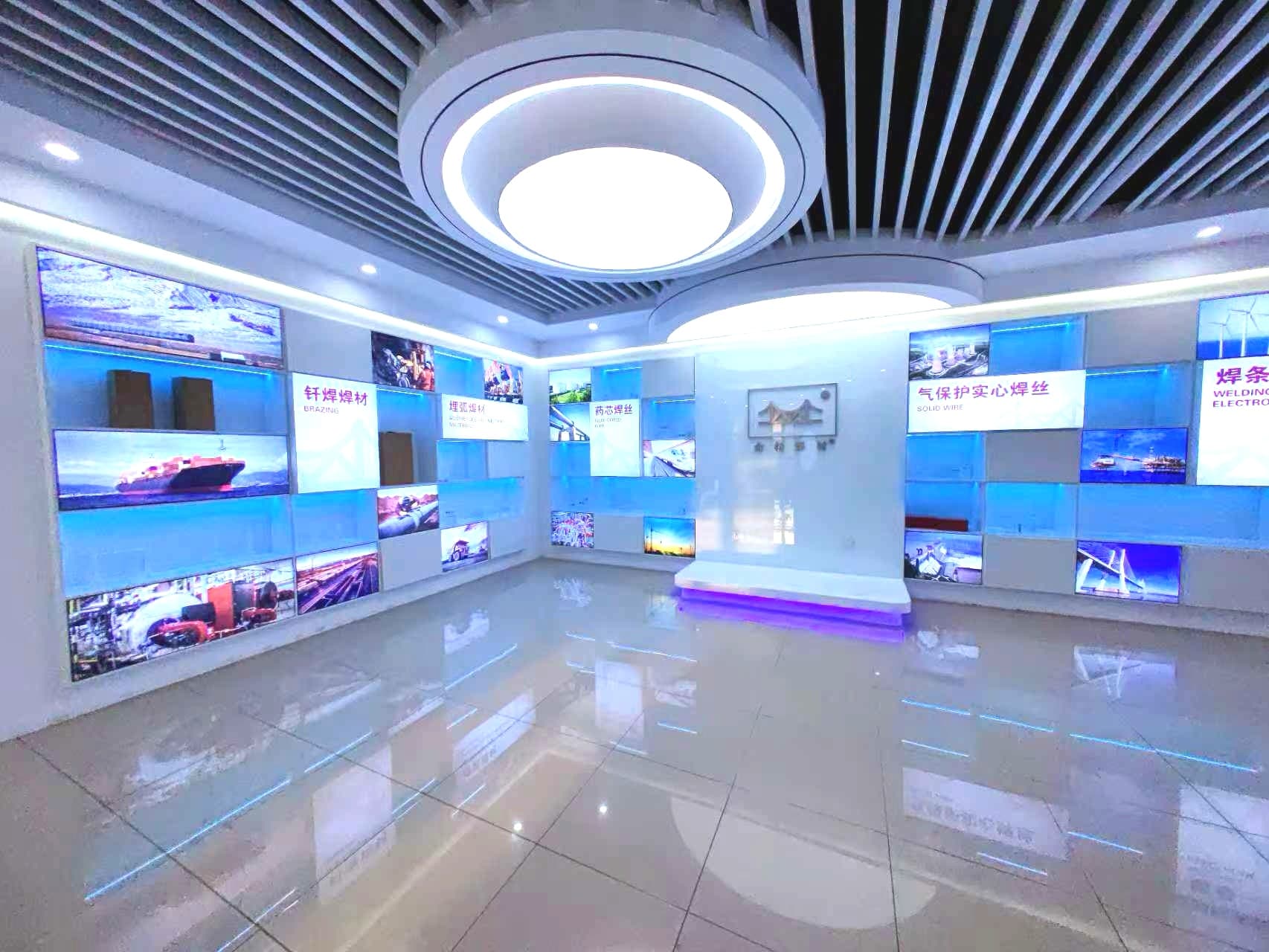 企业形象展示示意图