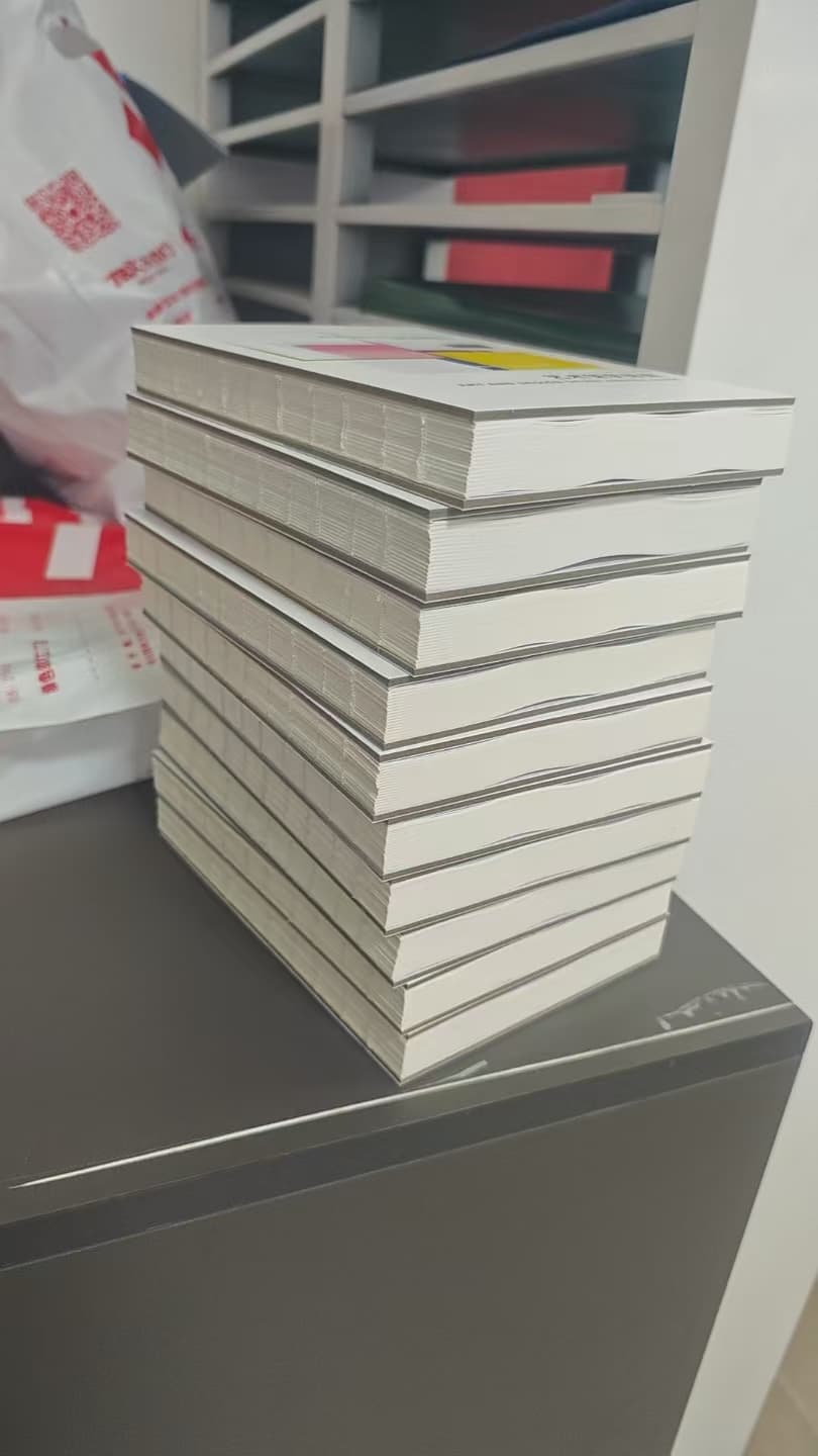 锁线裸脊精装书 案例图片 2