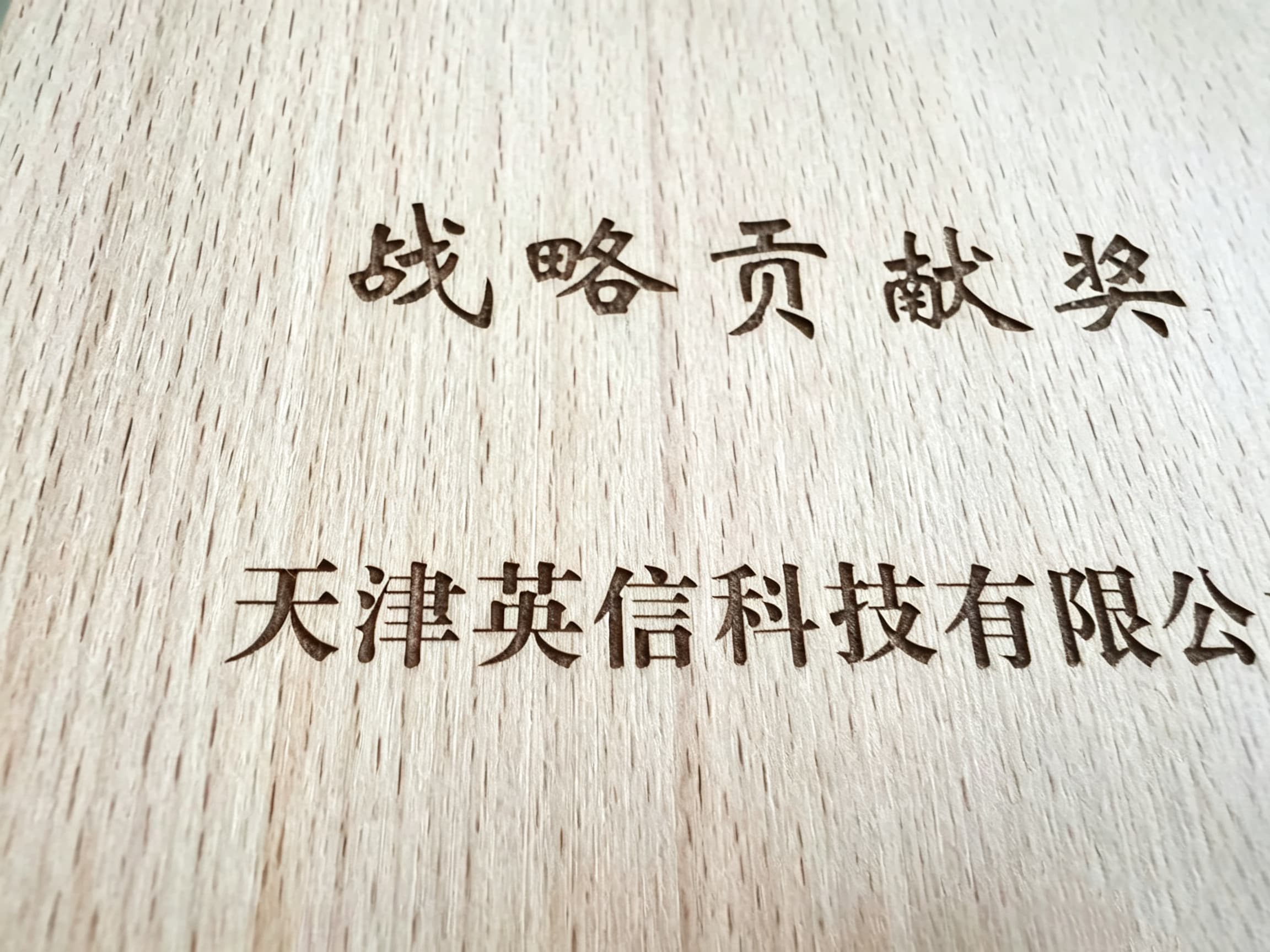 木质水晶奖杯 案例图片 3